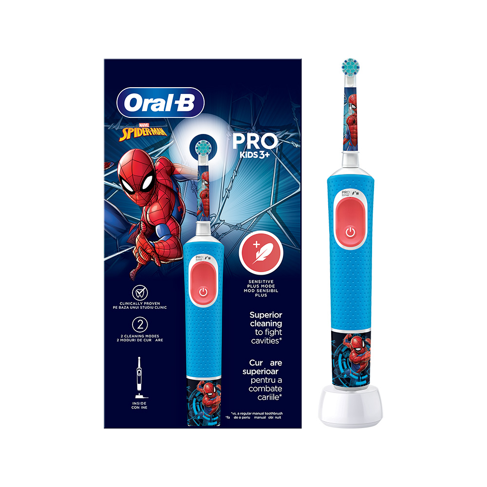 ORAL-B - PRO KIDS 3+ Ηλεκτρική Οδοντόβουρτσα Spiderman